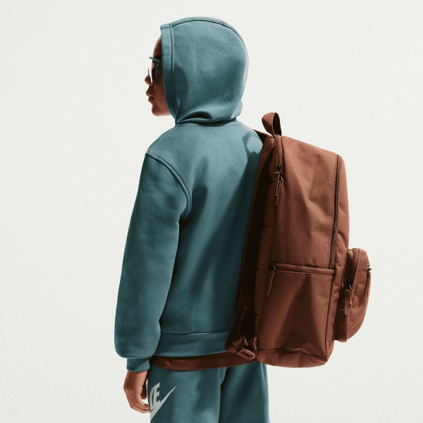 Nike Club Pro Felpa Bambini - Mineral Slate/White