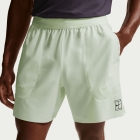 Nike Court Advantage 6in Shorts - Volt Tint/Black