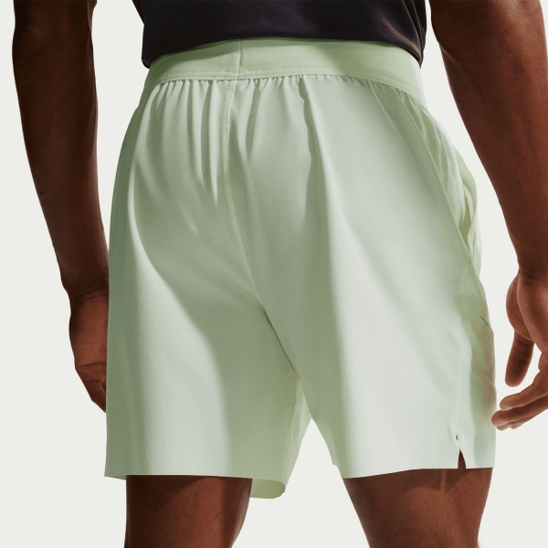 Nike Court Advantage 6in Shorts - Volt Tint/Black
