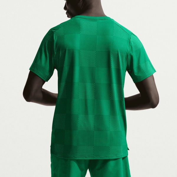 Nike Court Advantage Printed T-Shirt - Malachite/White