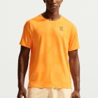 Nike Court Advantage Printed T-Shirt - Laser Orange/Black