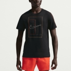 Nike Court Heritage Maglietta - Black