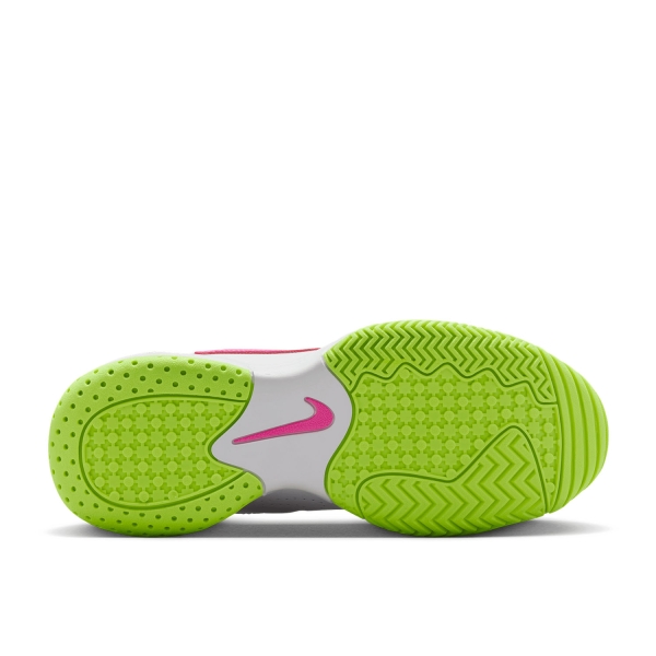 Nike Court Lite 2 Junior - White/Laser Fuchsia/Hot Lime/Grey Fog