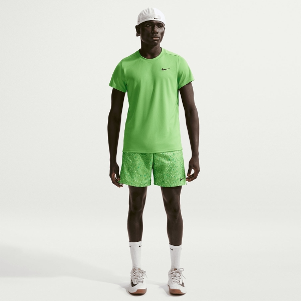 Nike Court Victory T-Shirt - Mean Green/Black