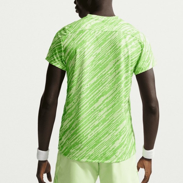 Nike Court Victory Printed T-Shirt - Mean Green/Black