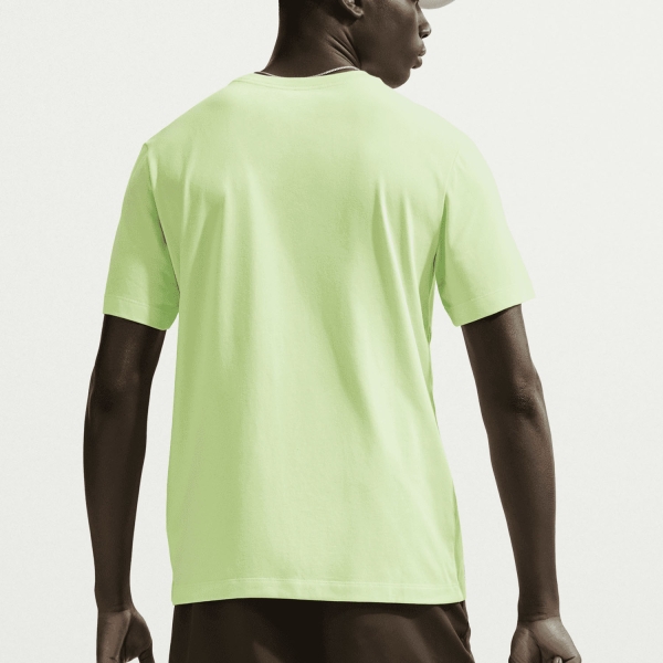 Nike Dri-FIT Court T-Shirt - Light Liquid Lime/Black