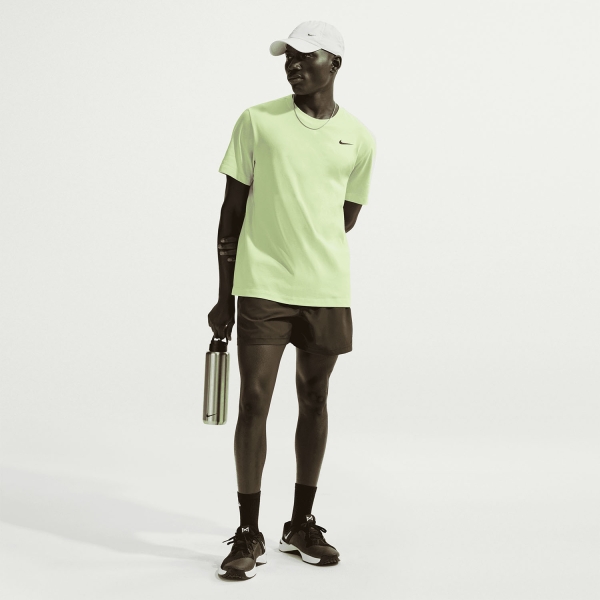 Nike Dri-FIT Court T-Shirt - Light Liquid Lime/Black