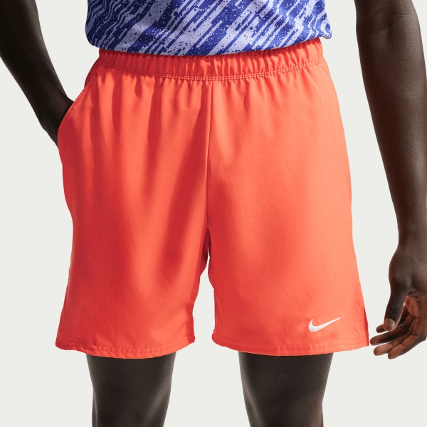 Men's Tennis Shorts Nike Court DriFIT Victory 7in Shorts  Turf Orange/White FD5380842