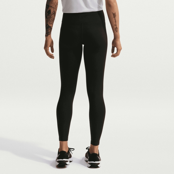 Nike One Dri-FIT Tights - Black/White