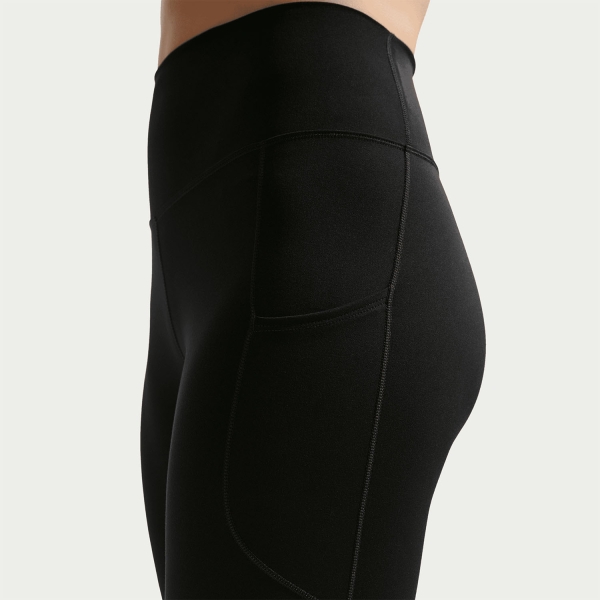 Nike One Logo 7/8 Tights - Black/White