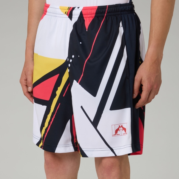 Pantaloncini Tennis Uomo Australian Re Lines Ace 8in Pantaloncini  Eclipse PAUSH0013194