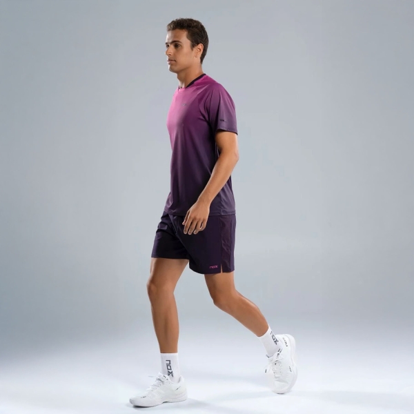 NOX Pro Tech 5in Shorts - Blackberry