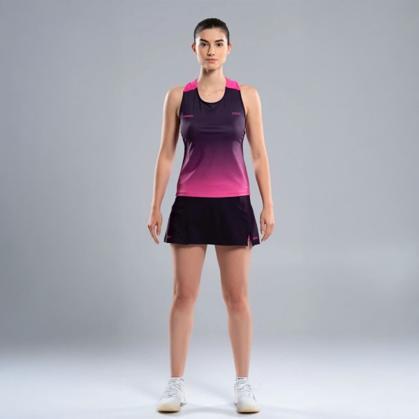 NOX Pro Logo Top - Blackberry/Rose Degraded