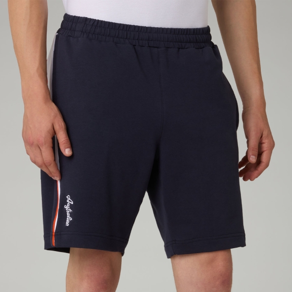 Pantaloncini Tennis Uomo Australian Leyton 8in Pantaloncini  Eclipse Blue TEUSH0056194