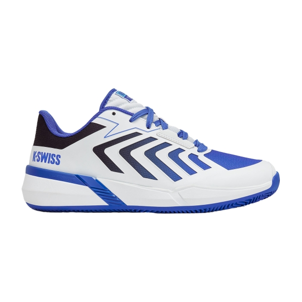 Scarpe Tennis Uomo KSwiss Ultrashot Team 2 Clay  White/Dazzling Blue/Baltic Sea 04599148M