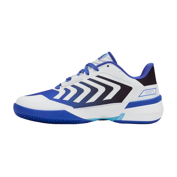 K-Swiss Ultrashot Team 2 Clay - White/Dazzling Blue/Baltic Sea