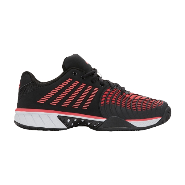 Padel Shoes KSwiss Express Light 3 Padel  Black/Micro Chip/Neon Lava 08900074M