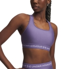 Under Armour Crossback Mid Sports Bra - Purple Luxe/Purple Crest