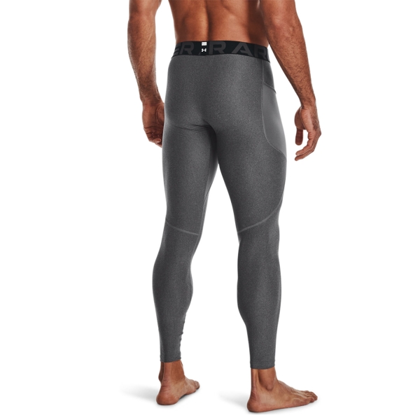 Under Armour HeatGear Tights - Carbon Heather/Black