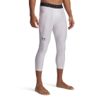 Under Armour HeatGear 3/4 Tights - White/Black Under Armour HeatGear 3/4 Tights - White/Black
