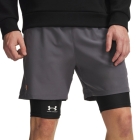 Under Armour Vanish Woven 6in Shorts - Castlerock/Orange Bloc