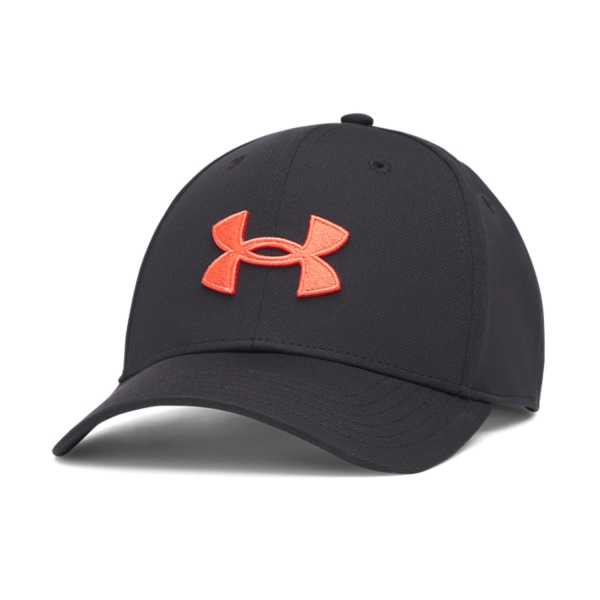 Tennis Hats and Visors Under Armour Blitzing Cap  Black/Venom Red 13767000006