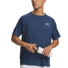 Under Armour Textured Maglietta - Wham Blue/White