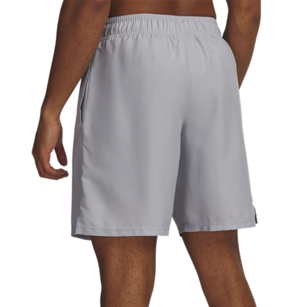 Under Armour Woven Split 9in Shorts - Mod Gray/Lumos Lime