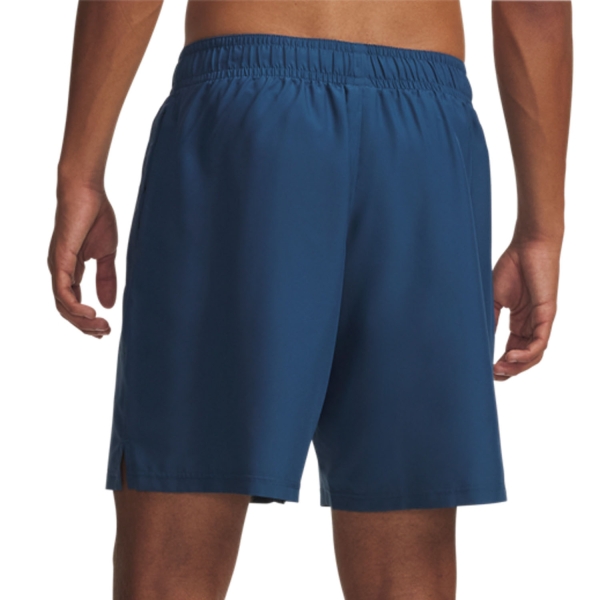 Under Armour Woven Split 9in Pantaloncini - Wham Blue/White