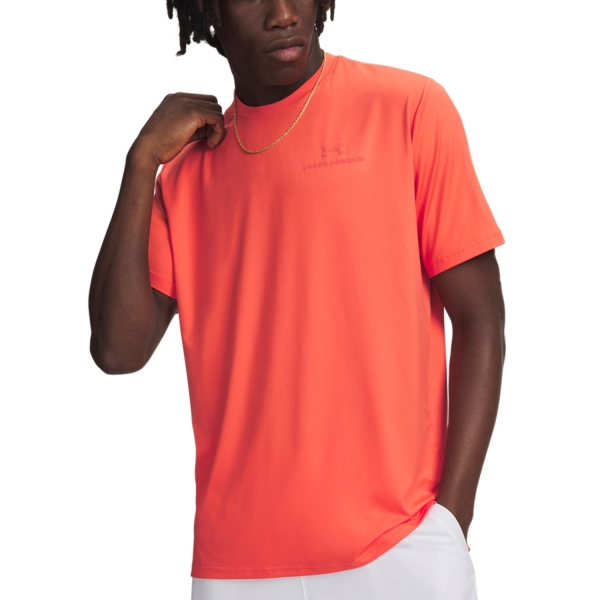 Camisetas de Tenis Hombre Under Armour Rush Energy Camiseta Venom Red 13839730690