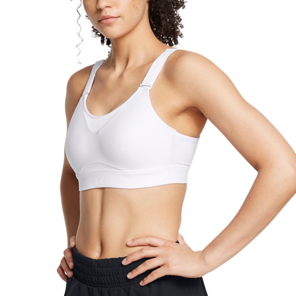 Woman Bra and Underwear Under Armour Infinity High 2.0 Sports Bra White 13841120101