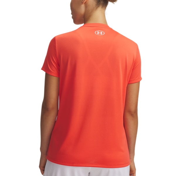 Under Armour Tech Solid Maglietta - Venom Red/White