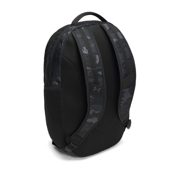 Under Armour Hustle 6.0 Backpack - Black/Metallic Silver