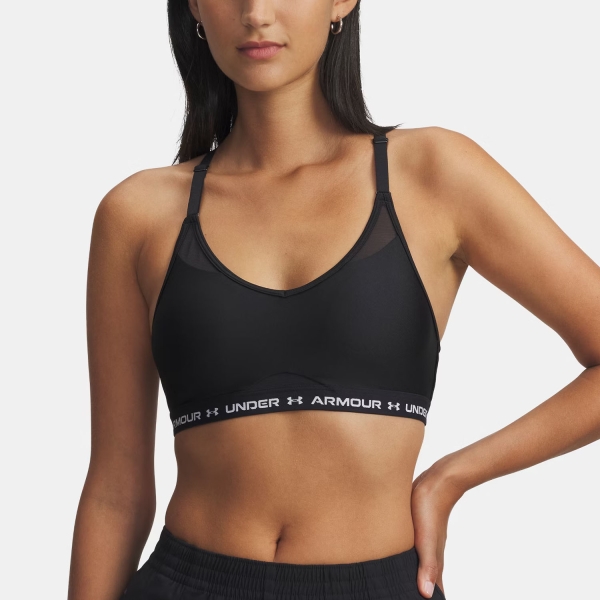 Bra e Intimo Donna Under Armour Crossback Low Reggiseno Sportivo  Ultimate Black/White 13864240008