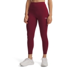 Under Armour Motion Ankle Tights - Cardinal/White