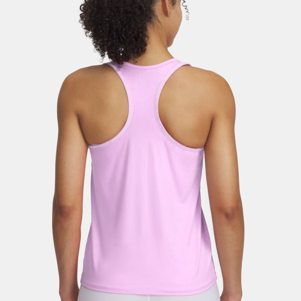 Under Armour Tech Knockout Tank - Pink Dawn/White