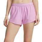 Under Armour Tech Play Up 3in Shorts - Pink Dawn/White