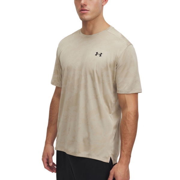 Men's Tennis Shirts Under Armour Tech Vent Pro TShirt  City Khaki/Black 13900470299