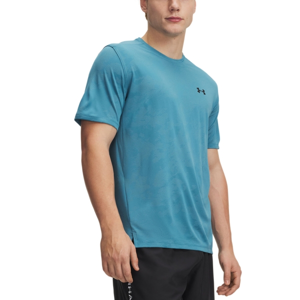 Camisetas de Tenis Hombre Under Armour Tech Vent Pro Camiseta  Boundless Blue/Black 13900470466