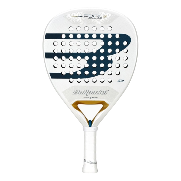 Bullpadel Pro Padel Racket Bullpadel Pearl 2026 Padel  White/Blue/Gold 493804