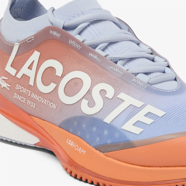 Lacoste AG-LT25 Lite Clay - Light Blue/Orange