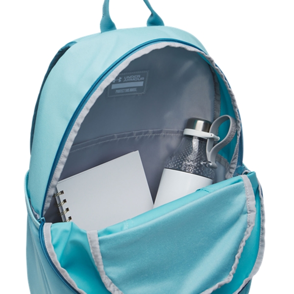 Under Armour Hustle Lite Logo Zaino - Blue Haze/Boundless Blue