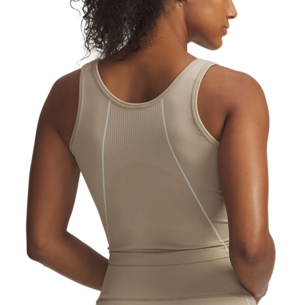 Under Armour Vanish Top - City Khaki/Summit White