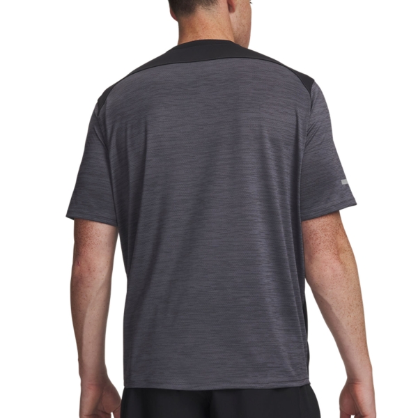 Under Armour Tech Utility T-Shirt - Black/Venom Red