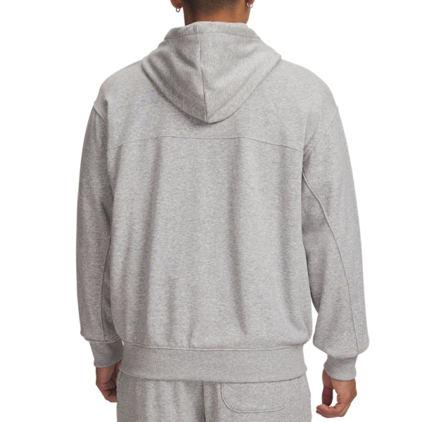 Under Armour Rival Hoodie - Mod Gray Light Heather/Black