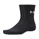 Under Armour Performance Crew x 3 Socks - Ultimate Black/White