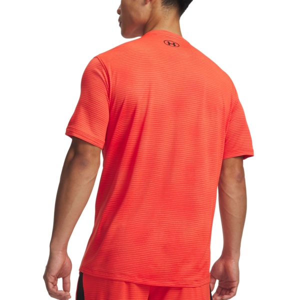 Under Armour Tech Vent VHS Maglietta - Venom Red/Black