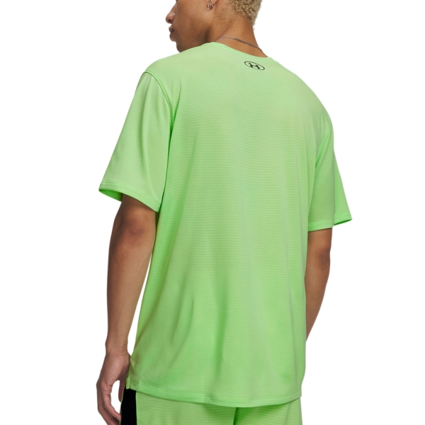 Under Armour Tech Vent VHS Maglietta - Lumos Lime/Castlerock