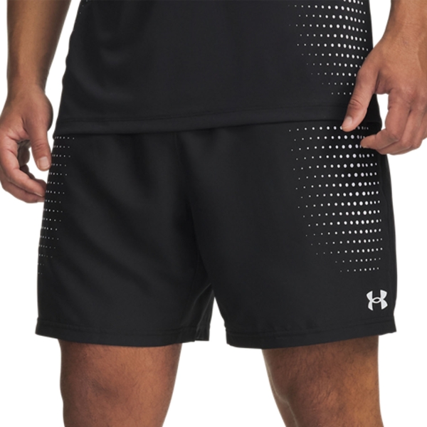 Pantaloncini Tennis Uomo Under Armour Tech Play 7in Pantaloncini  Black/White 60098320001