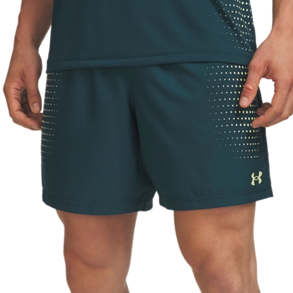 Pantaloncini Tennis Uomo Under Armour Tech Play 7in Pantaloncini  Arden Green/Fade Green 60098320919